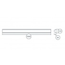 Светодиодный светильник FL 1500 2х60LED 0,32A 32W
