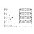 Светодиодный светильник FG 100 DALI 36LED 400W
